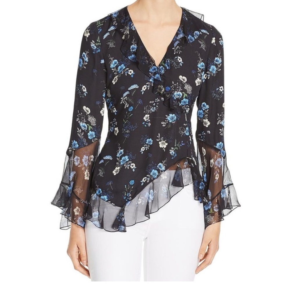 Elie Tahari 100% silk blouse